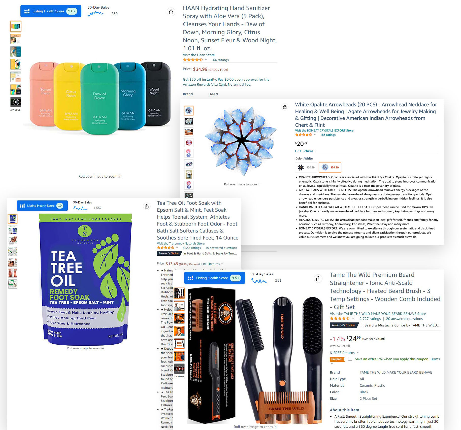 Amazon Product Listing Thumbnail